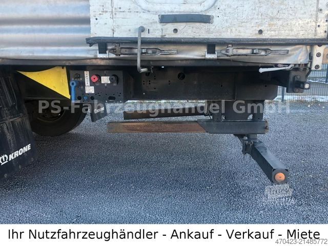 Avoin puoliperävaunu pressulla KRONE SD27*LiftA*PalKa*MultiStrap*StaplerH*