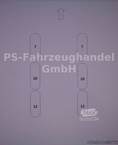 Avoin puoliperävaunu pressulla KRONE SD27*LiftA*PalKa*MultiStrap*StaplerH*