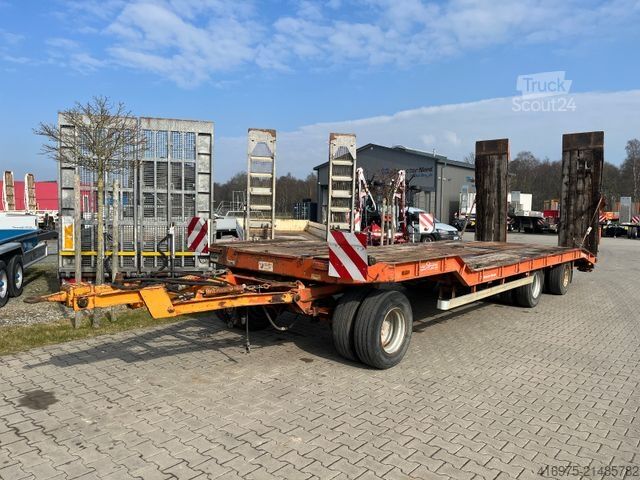 Dieplader oplegger  Wellmeyer TL 30 UE 3-Achser Tieflader