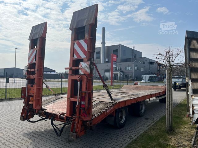 Dieplader oplegger  Wellmeyer TL 30 UE 3-Achser Tieflader