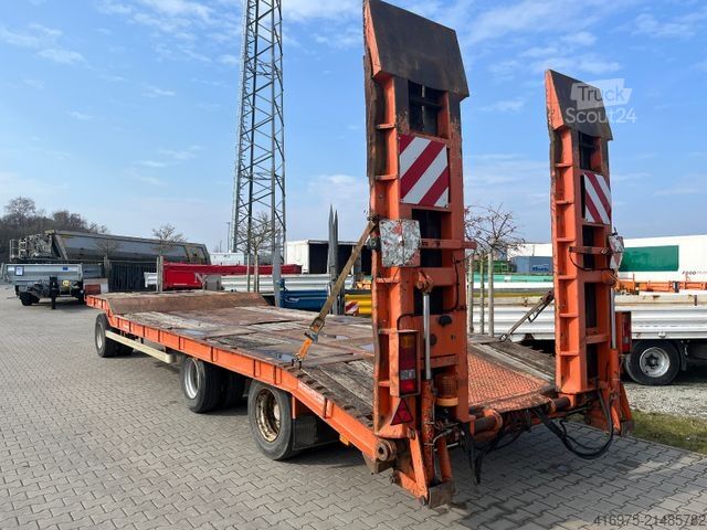 Dieplader oplegger  Wellmeyer TL 30 UE 3-Achser Tieflader