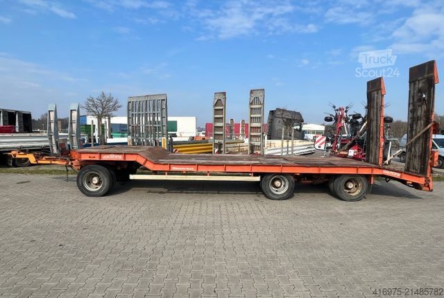 Dieplader oplegger  Wellmeyer TL 30 UE 3-Achser Tieflader