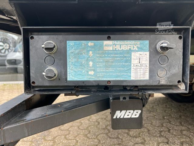 Koelwagen met geïsoleerde laadbak FORD Transit ThermoKing Kühlkoffer-20C. *Hebebühne*