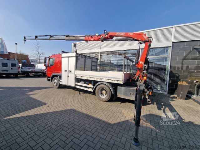 Γερανός τοποθετημένος σε φορτηγό MERCEDES-BENZ Atego  1326 Pritsche/Kran/Funk/Winde/Fernvekehr