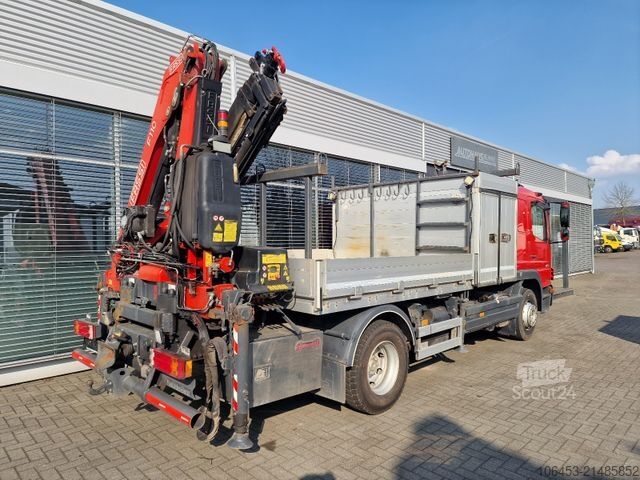 Γερανός τοποθετημένος σε φορτηγό MERCEDES-BENZ Atego  1326 Pritsche/Kran/Funk/Winde/Fernvekehr