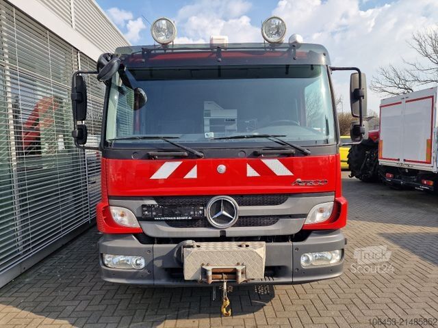 Γερανός τοποθετημένος σε φορτηγό MERCEDES-BENZ Atego 1326 Pritsche/Kran/Funk/Winde/Fernvekehr