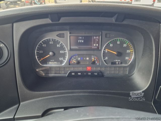 Γερανός τοποθετημένος σε φορτηγό MERCEDES-BENZ Atego  1326 Pritsche/Kran/Funk/Winde/Fernvekehr