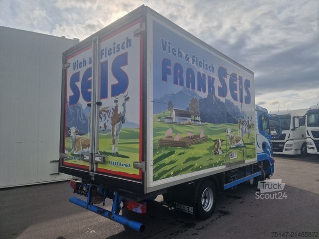 Refrigerator body van MAN TGL 8.220 BL Tiefkühl Rohrbahnen MEAT Chereau