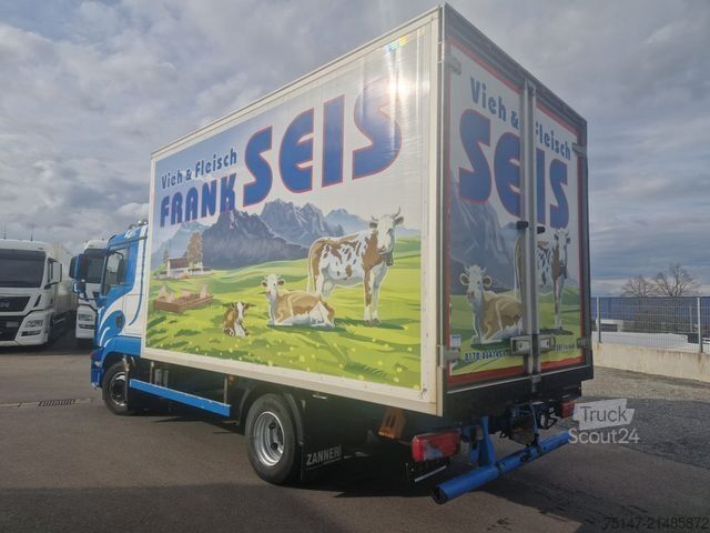 Refrigerator body van MAN TGL 8.220 BL Tiefkühl Rohrbahnen MEAT Chereau