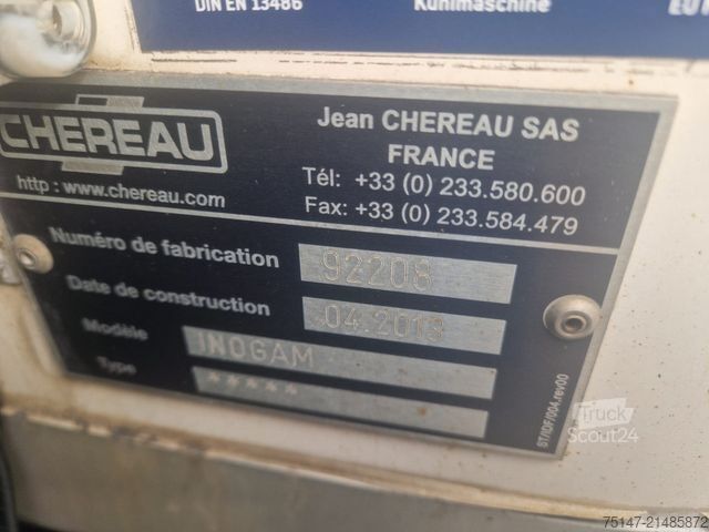 Refrigerator body van MAN TGL 8.220 BL Tiefkühl Rohrbahnen MEAT Chereau