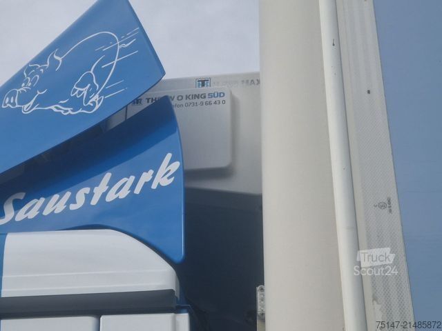 Refrigerator body van MAN TGL 8.220 BL Tiefkühl Rohrbahnen MEAT Chereau