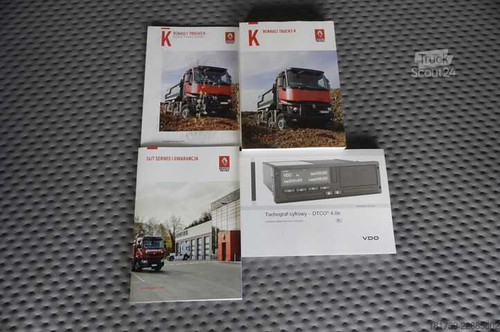 Bosvrachtwagen met kraan Renault VP K520 6x4 Medium / Tajfun LIV 120 K