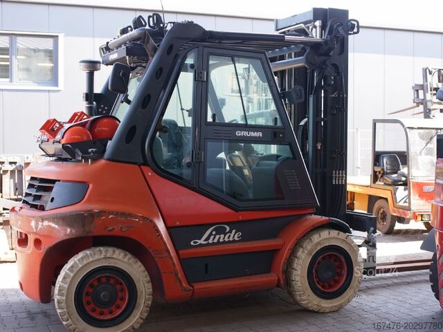 Челен мотокар Linde H60T 396-02