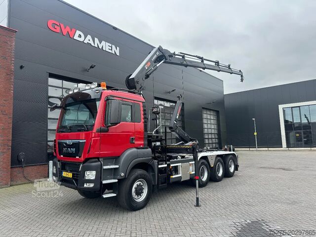 Σύστημα βραχίονα γάντζου MAN TGS 37.440 8x6 Hooklift / Hiab  188 E-4 Euro 6