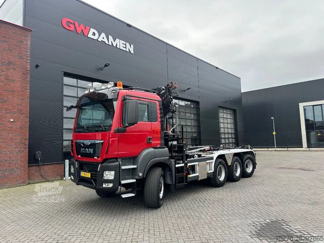 Σύστημα βραχίονα γάντζου MAN TGS 37.440 8x6 Hooklift / Hiab  188 E-4 Euro 6