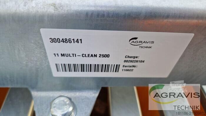 Lauksaimniecības mašīna bema 11 MULTI-CLEAN 2500
