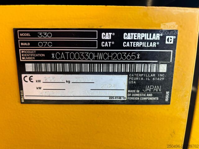 Gosenični bager Caterpillar 330 07C 3D / TILT ROTATOR / AC / CENTRAL LUBRIC...