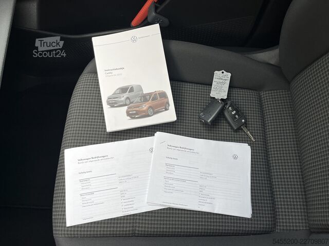 Stationwagen met hoog dak VW Caddy Cargo 2.0 TDI Airco Trekhaak 1400kg trekg...