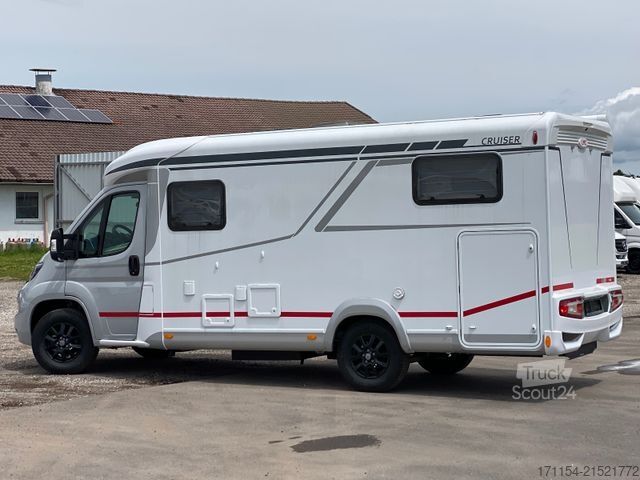 Polointegrovaný karavan LMC Cruiser V 646 G, SAT, Navi, Automatik