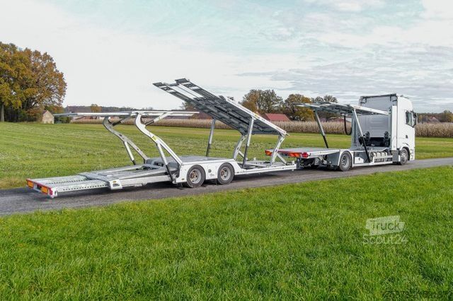 Biltransportlastbil SCANIA S500 B4x2LB Autotransporter für 6 PKW'S