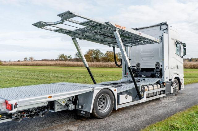 Biltransportlastbil SCANIA S500 B4x2LB Autotransporter für 6 PKW'S