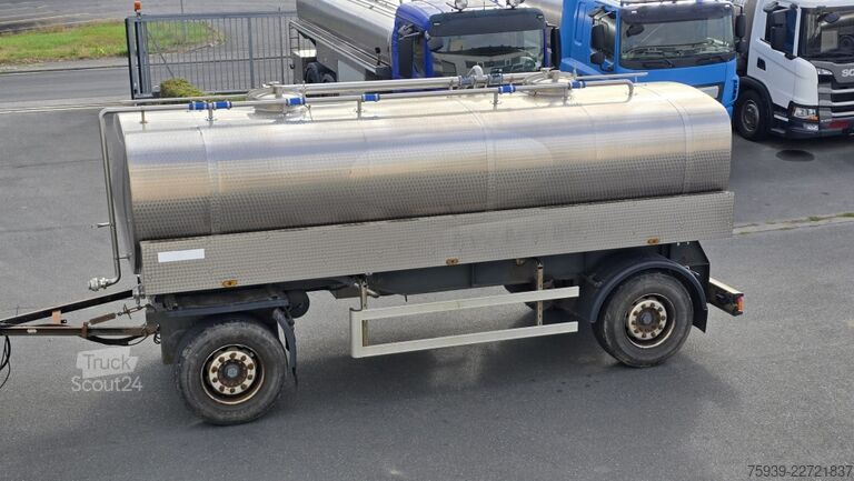 Naczepa cysternowa  Edelstahltankanhänger - 14.500 Liter - ISOLIERT