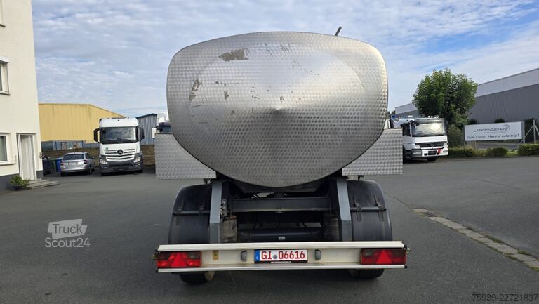 Naczepa cysternowa  Edelstahltankanhänger - 14.500 Liter - ISOLIERT