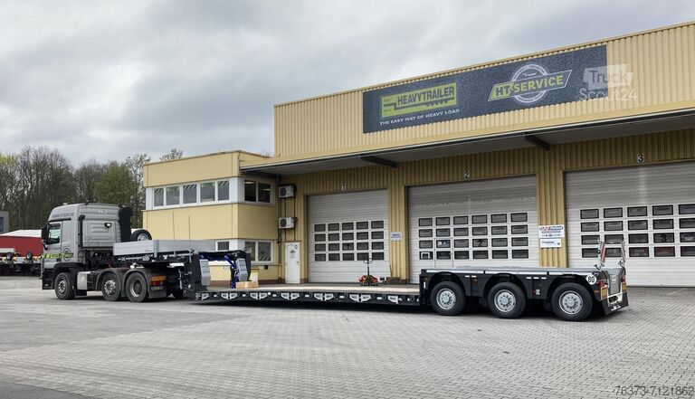 Trajler Faymonville MAX Trailer 3-Achs-Tiefbett mit Pendelachsen