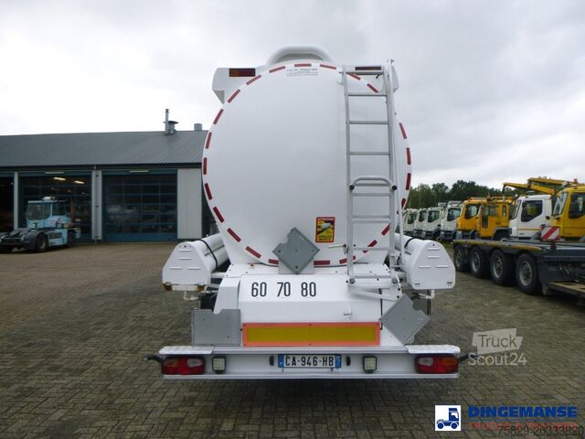 Tenk General Trailers Fuel tank alu 40.1 m3 / 7 comp