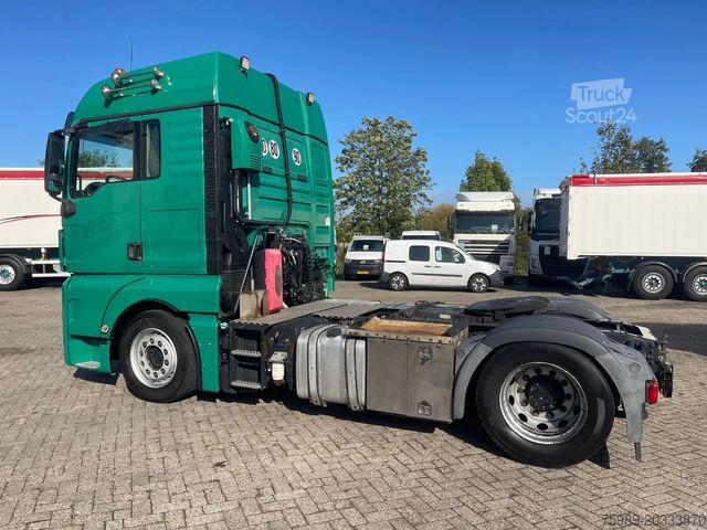 MTS standard MAN TGX 18.480 RETARDER,  mooving 5th wheel, FRIGO,...