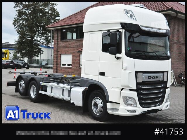 Kamion z zamenljivo nadgradnjo DAF DAF XF 480 FAN SSC Intarder, Lenkachse