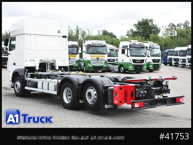 Kamion z zamenljivo nadgradnjo DAF DAF XF 480 FAN SSC Intarder, Lenkachse