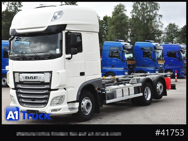 Kamion z zamenljivo nadgradnjo DAF DAF XF 480 FAN SSC Intarder, Lenkachse