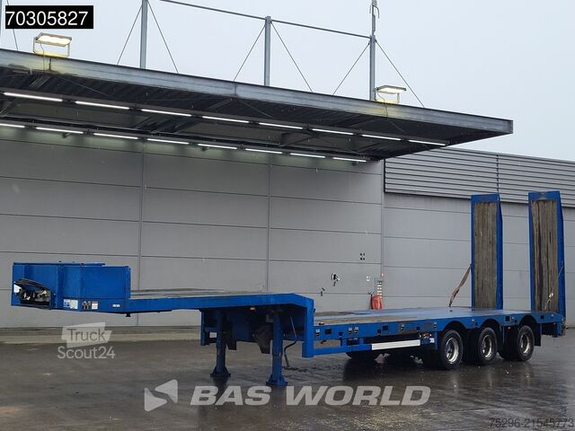 Dieplader TSR 3S0U-18-30.1N Extendable Ramps Steering Axle