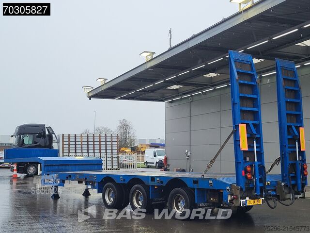 Dieplader TSR 3S0U-18-30.1N Extendable Ramps Steering Axle