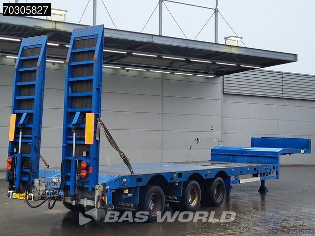 Dieplader TSR 3S0U-18-30.1N Extendable Ramps Steering Axle