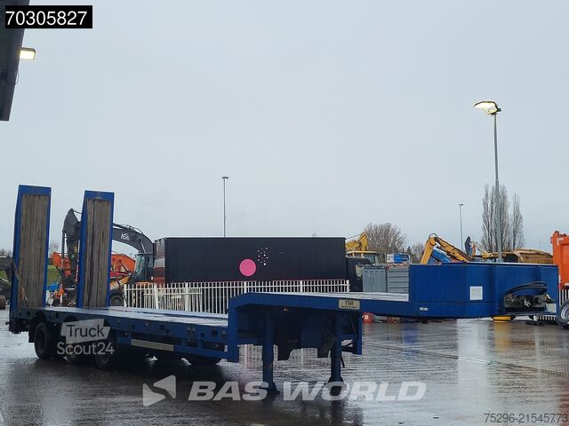 Dieplader TSR 3S0U-18-30.1N Extendable Ramps Steering Axle