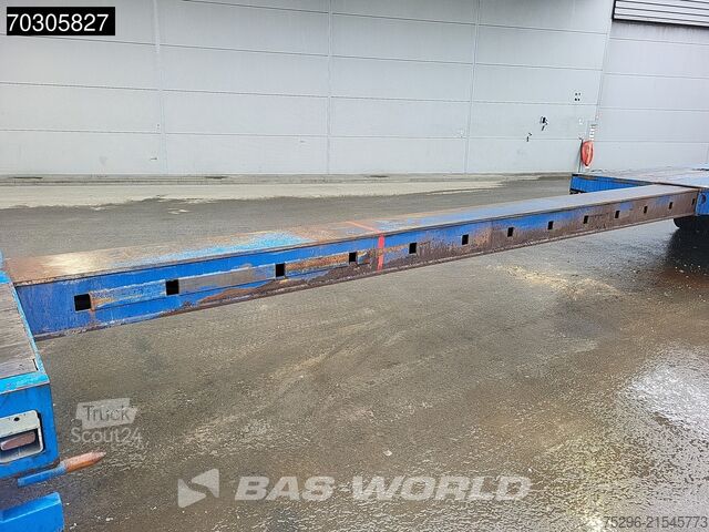 Dieplader TSR 3S0U-18-30.1N Extendable Ramps Steering Axle