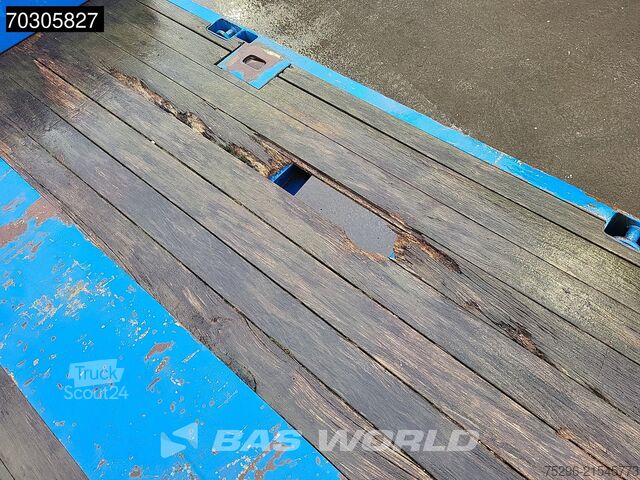 Dieplader TSR 3S0U-18-30.1N Extendable Ramps Steering Axle