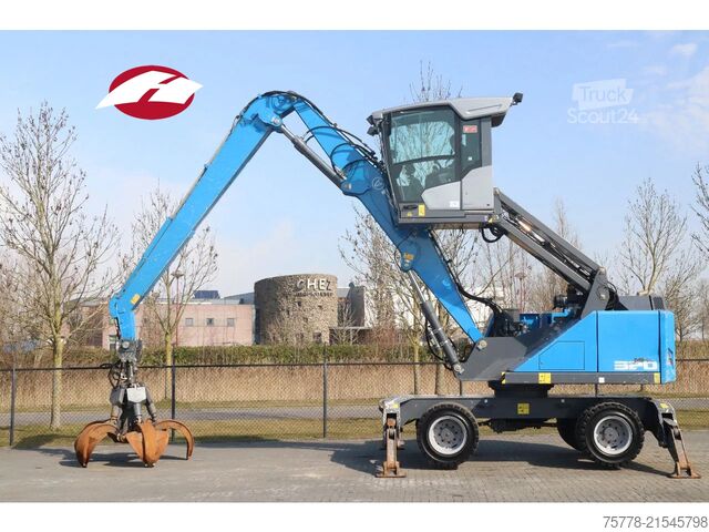 Ratinis ekskavatorius Fuchs MHL 320 | PEEL GRAB | UMSCHLAG | GOOD TIRES