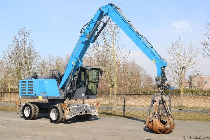 Ratinis ekskavatorius Fuchs MHL 320 | PEEL GRAB | UMSCHLAG | GOOD TIRES