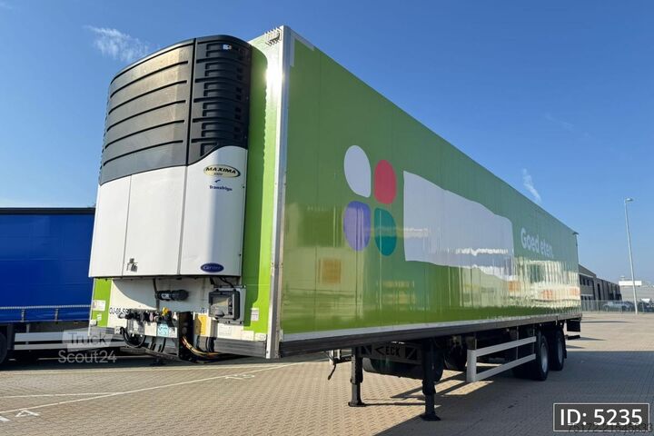 Chladírenská/mrazírenská přeprava Van Eck UT-2BI / 2 Axle / DHOLLANDIA