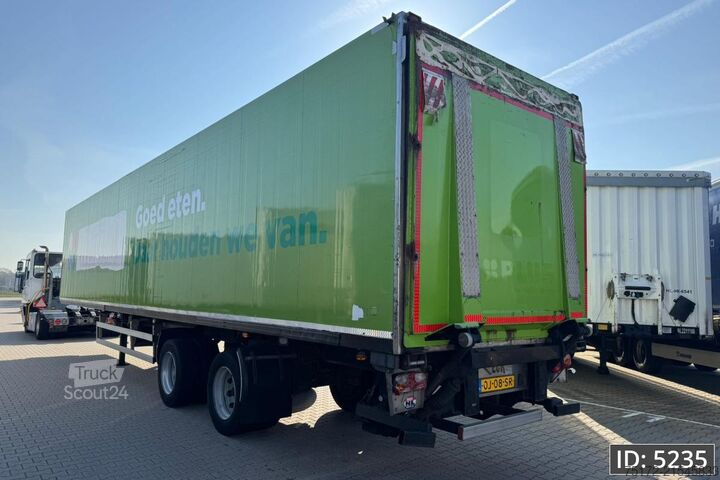 Chladírenská/mrazírenská přeprava Van Eck UT-2BI / 2 Axle / DHOLLANDIA