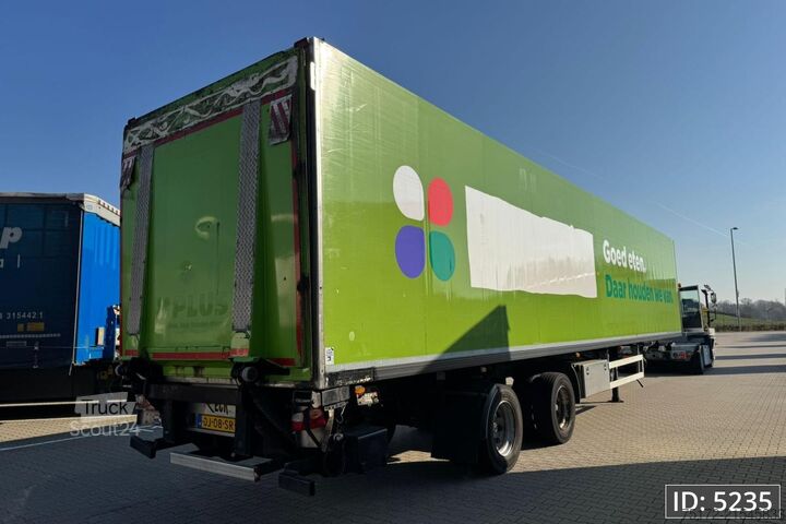 Chladírenská/mrazírenská přeprava Van Eck UT-2BI / 2 Axle / DHOLLANDIA