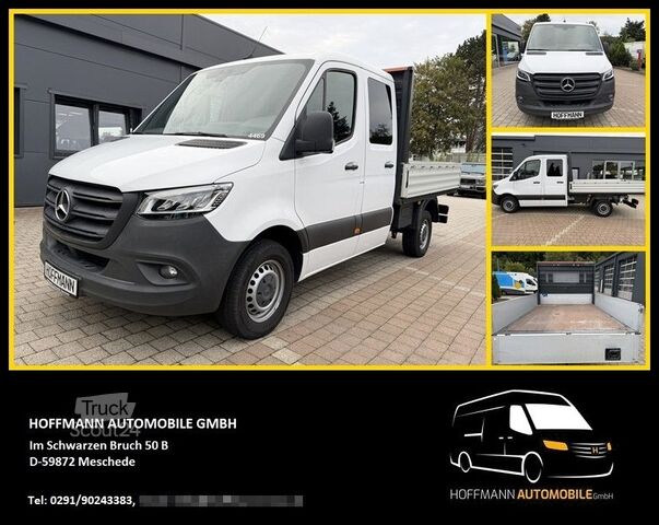 Furgão pick-up MERCEDES-BENZ Sprinter 314 CDI Pritsche DoKa RWD Standheizung
