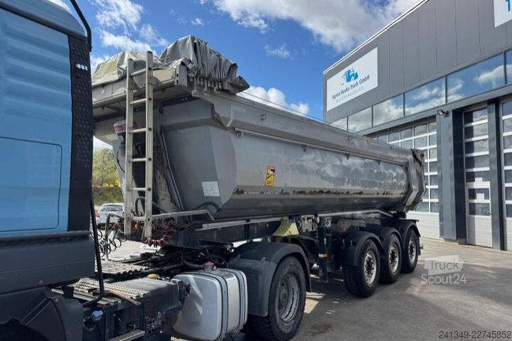 Semi-reboque basculante SCHWARZMÜLLER SPA 3/E Lenkachse / Hydr. Heck