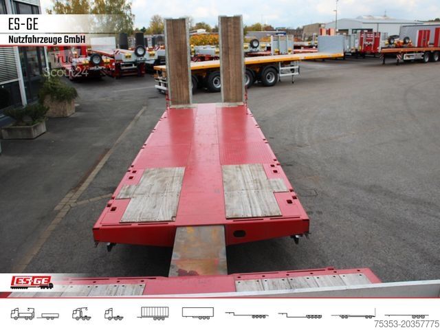 Dieplader oplegger FAYMONVILLE MAX Trailer MAX100 Semi-Tieflader 205er