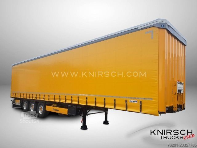 Открытый прицеп с тентом KRONE Profi Liner SDP 27  XL, Getränke, Daimler 9.5