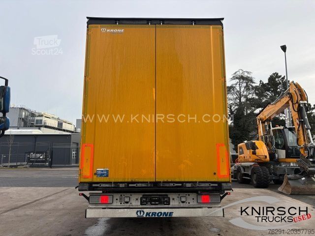 Открытый прицеп с тентом KRONE SDP27 Mega Liner / Lift / XL / Getränke