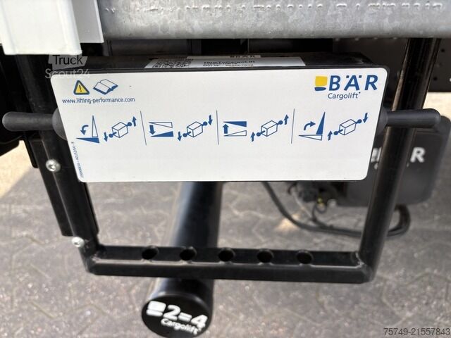 Furgão cortina de lona Fuso Canter 7C18 Bordwand Pritsche Plane